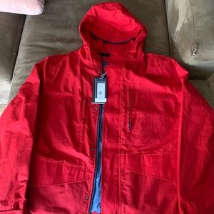 Vineyard Vine Falmouth Men's Jacket, Red, Size Large,